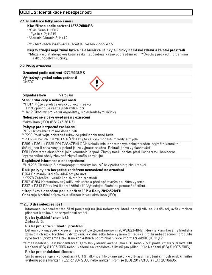 Lukopren S Sanitary - 310 ml transparentní protiplísňový