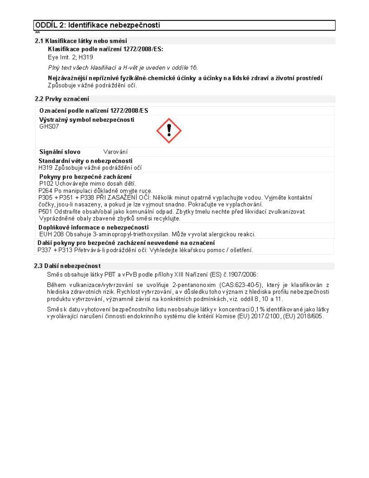 Lukopren S 8280  hnědá univerzální 310 ml