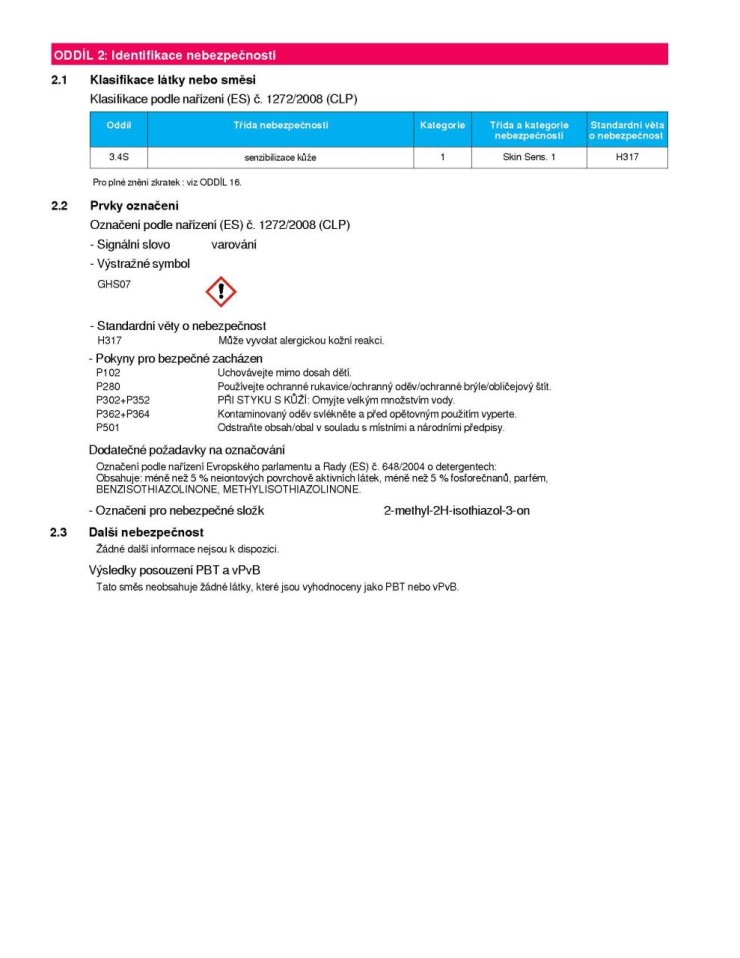 Sheron 1518434 Čistič interiéru PET rozp. 500 ml