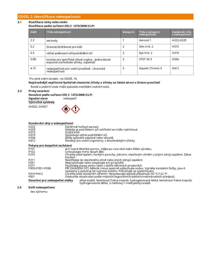 ProFORSTt ERGO Lesnický značkovací sprej 500ml žlutý
