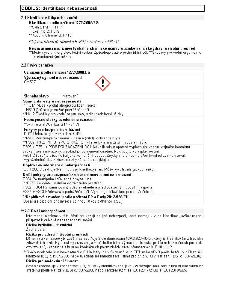 Lukopren S Sanitary - 310 ml bílá protiplísňový, koupelny