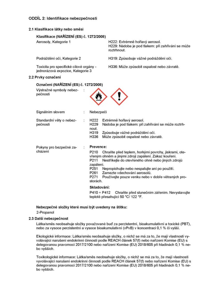 Würth 089376410 Dezinfekční sprej pro klima 300 ml