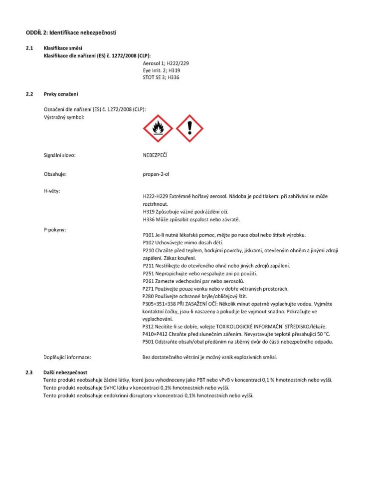 Den Braven TA20801 Rozmrazovač skel 400 ml sprej