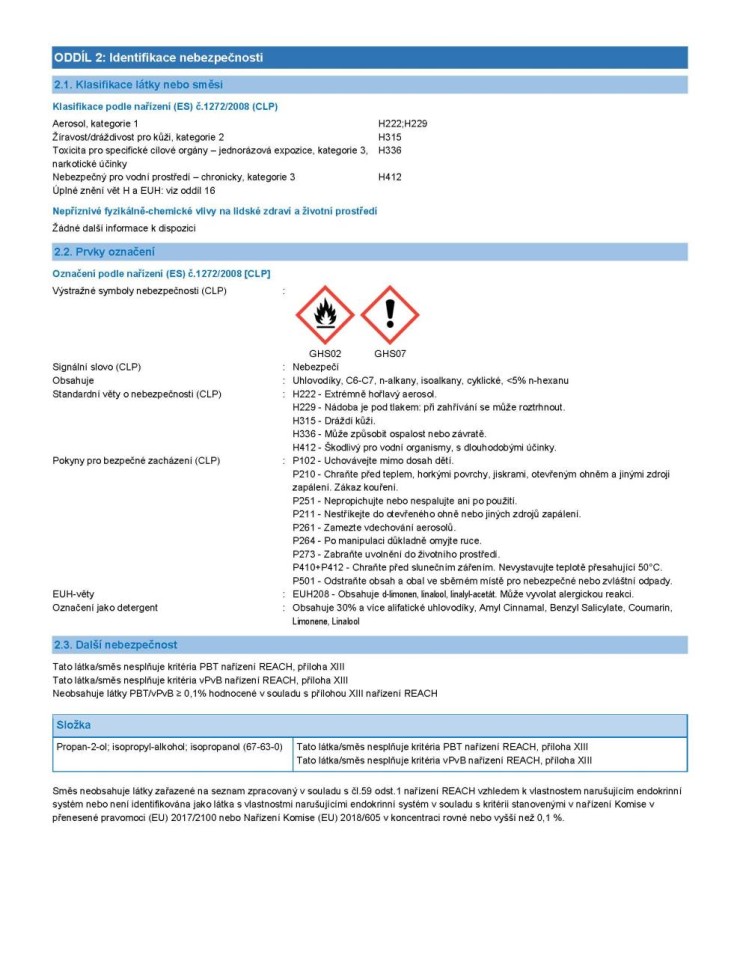 COYOTE CY-103126007 Cockpit Spray Vanilka 400 ml