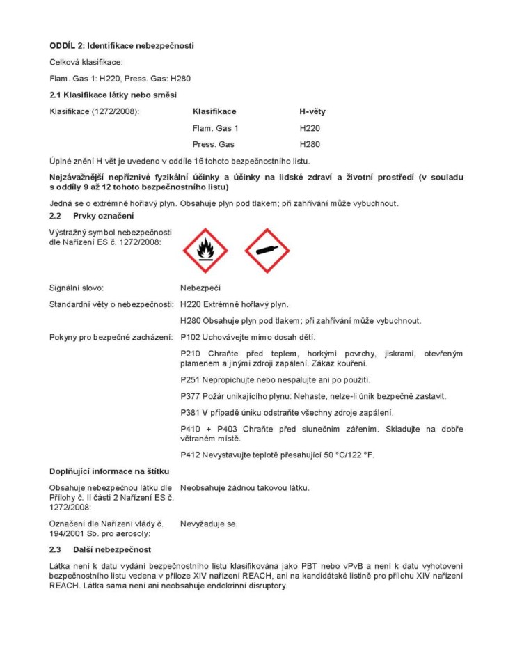 Meva KP18004 UNI hořák + 4 kartuše