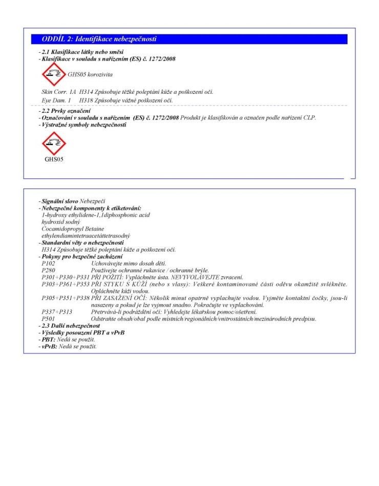 Supermafrasol MF-P0268 silný čistič a odmašťovač 6 kg