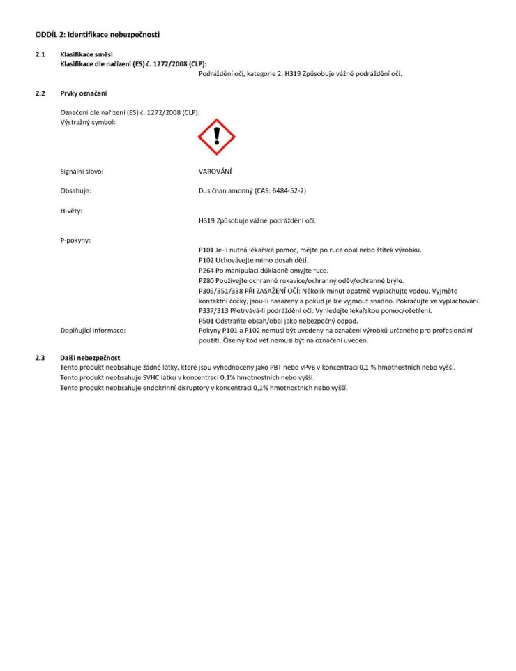 AGRO Zahradnické hnojivo 2,5 kg