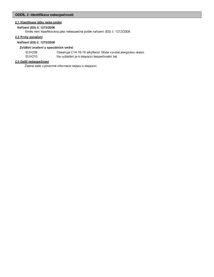 Motorový olej Oregon 2T s měrkou 1 l