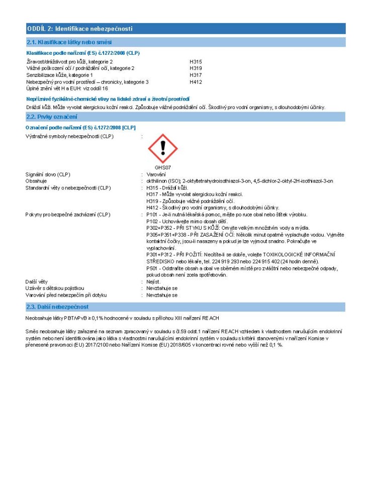 ceys 42505546 SILIKON Stop plísni transparent 280ml