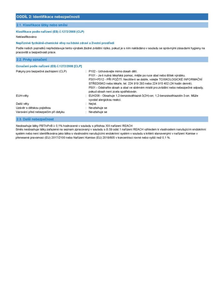 CEYS 42501602 Lepidlo bílé rychlé pro ruční práce 125g