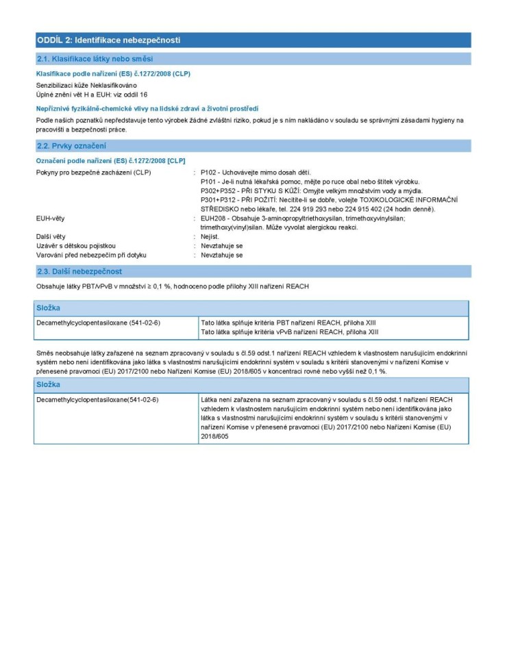 CEYS 42505528 SILIKON Neutrální bílý 280ml