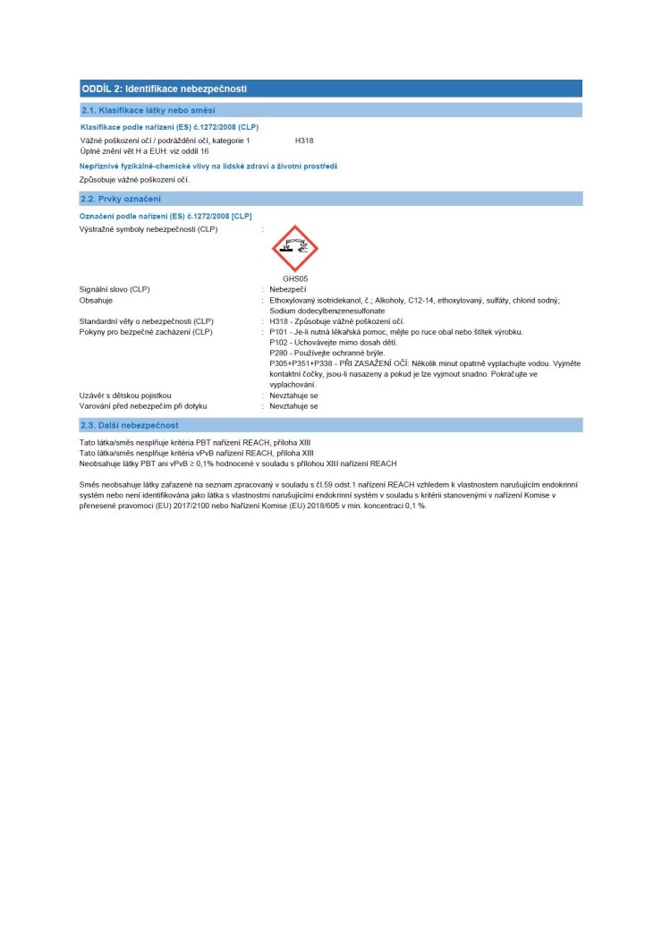 HG 309 Super odmašťovač 1L