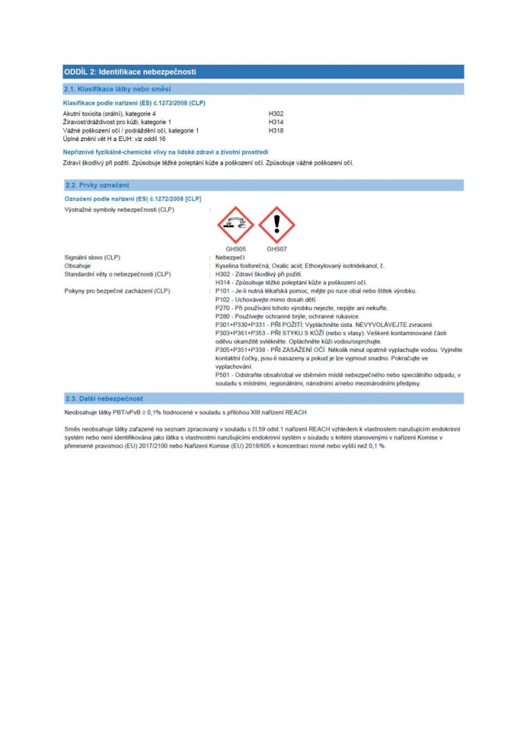 HG1000527 Profesionální odstraňovač vodního kamene 500 ml