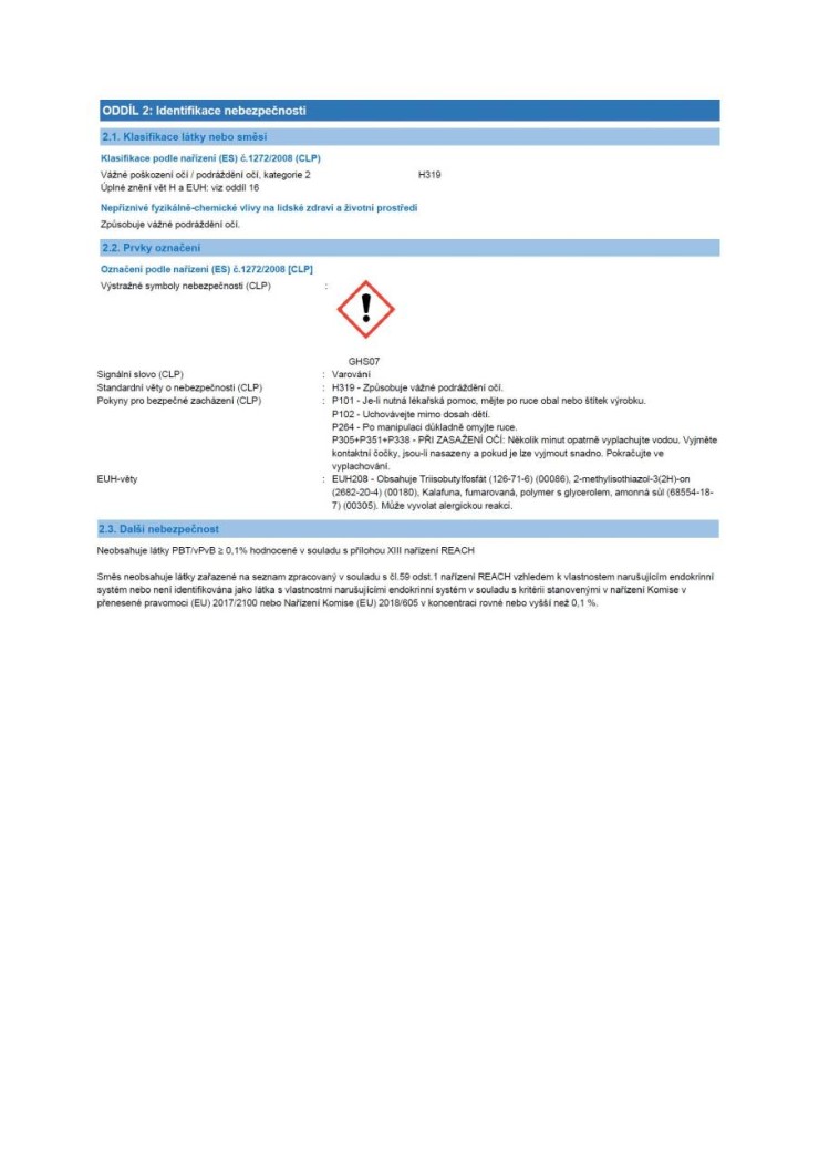 HG 115 Čistič na dlažbu s leskem 1 l