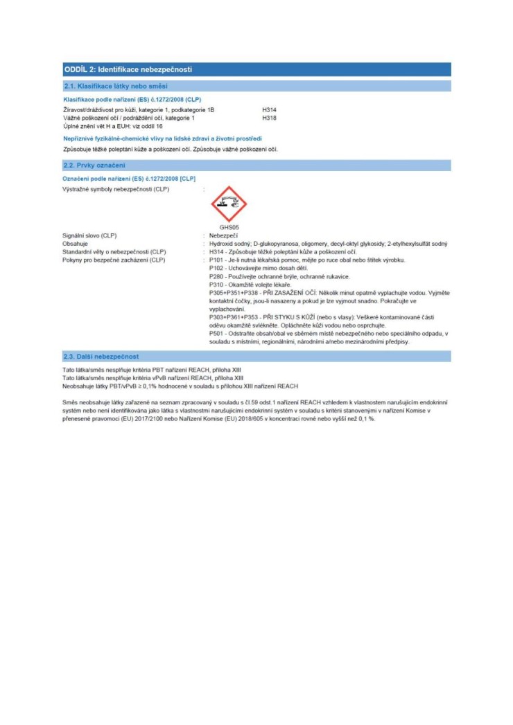 HG 431 Čistič skleněných dvířek krbů a kamen 0,5 l