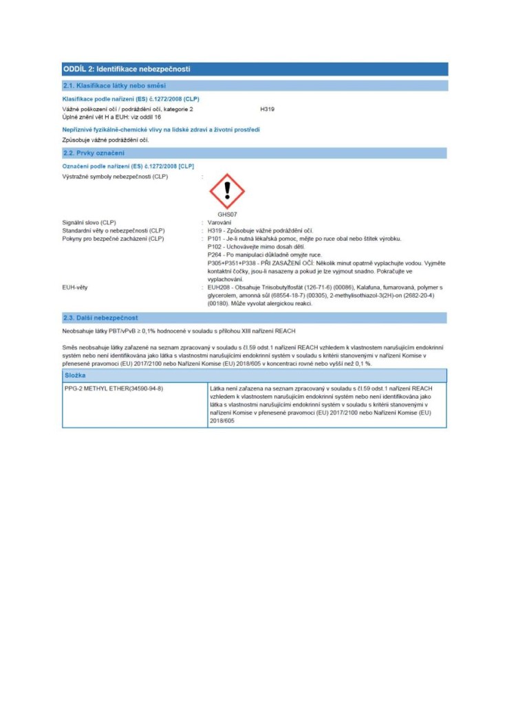 HG 464 Čistič s leskem pro laminát 1 l