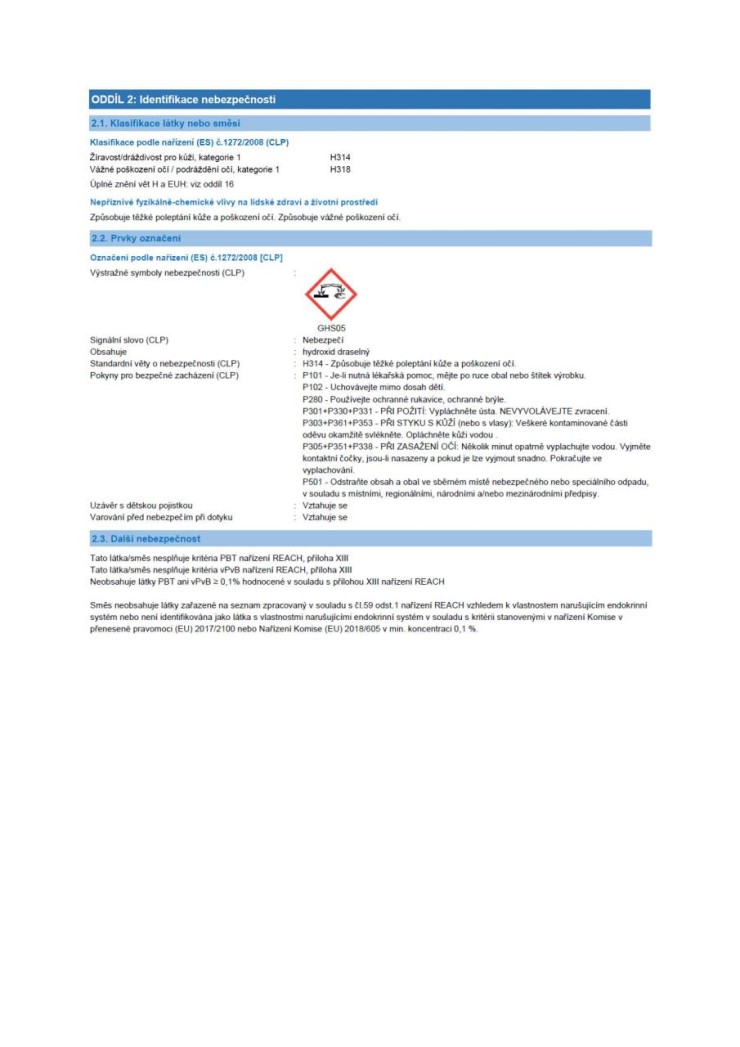 HG 183 Čistič betonových a štěrkových dlaždic 1l