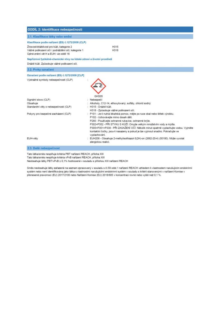 HG 297 Čistič oken 500 ml