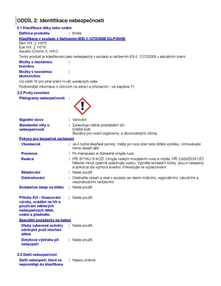 HG Impregnace pro bavlněné, lněné, vlněné a smíšené tkaniny 300ml