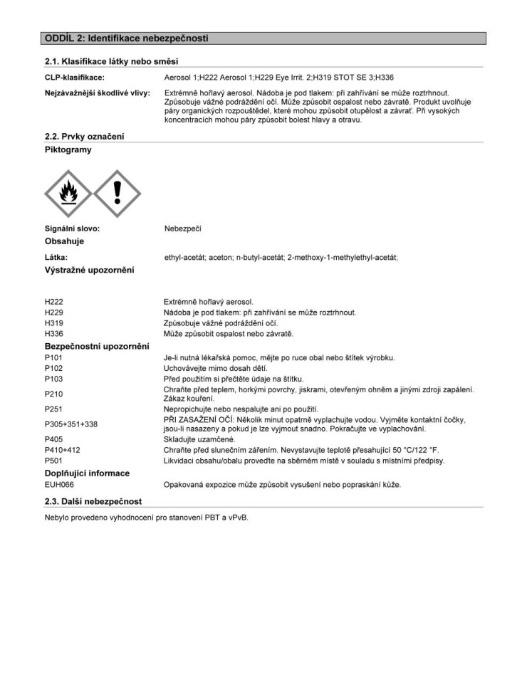 Barva červená Zetor - spray - 400 ml