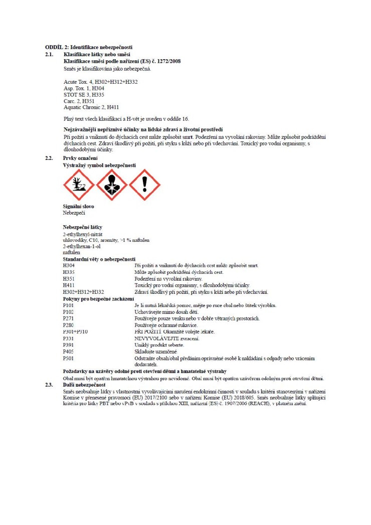 Diesel aditivum zimní 500ml