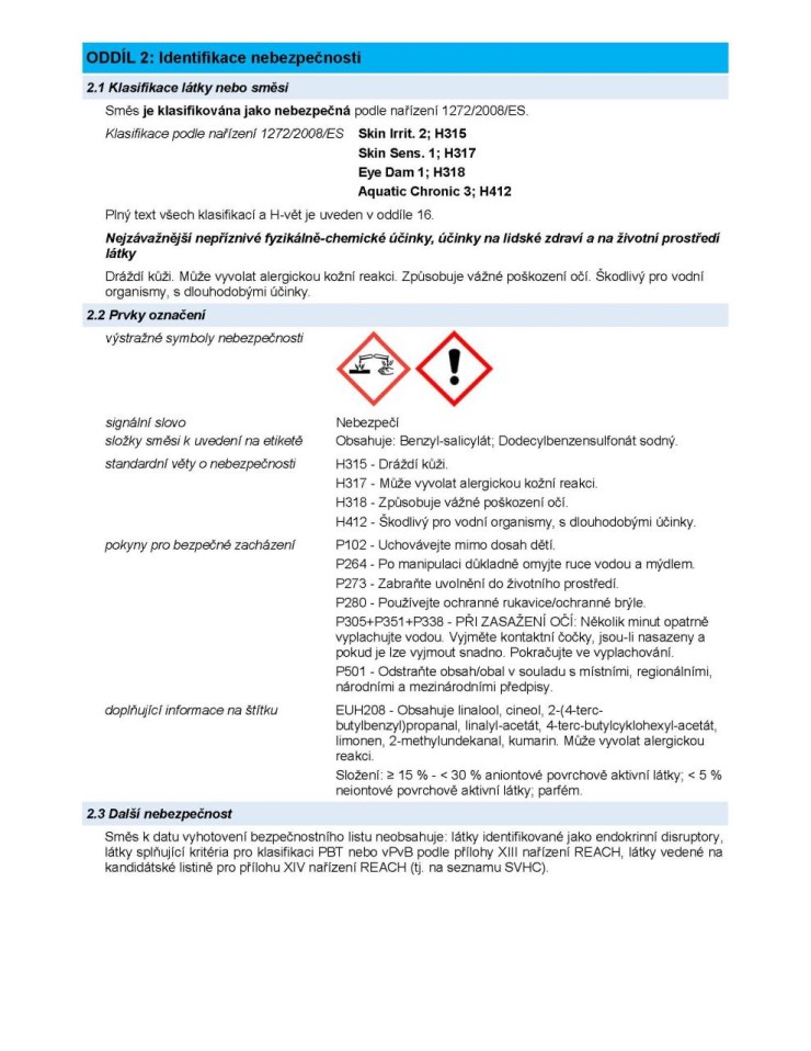 Larin závěs WC 40 g modrý