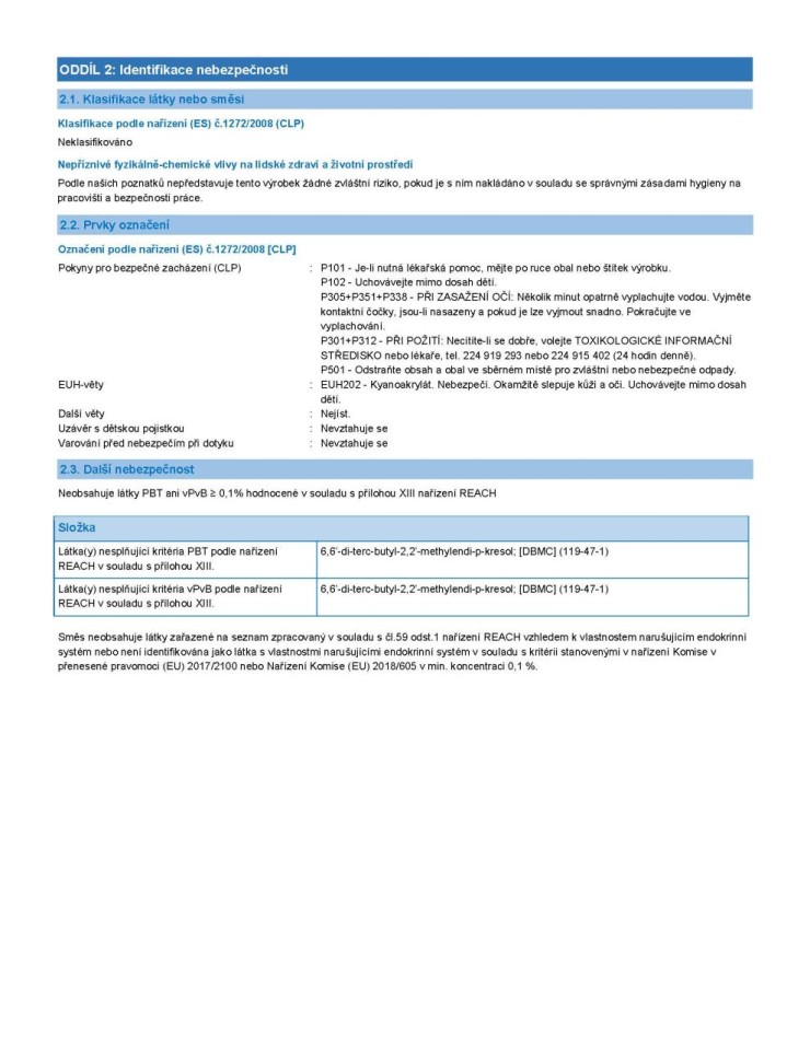 CEYS 48504038 Lepidlo vteřinové Ultraunick 3g