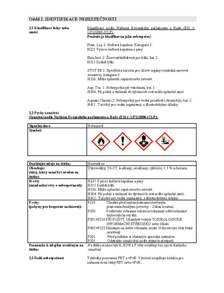 Vulkanizační roztok D 100 ml