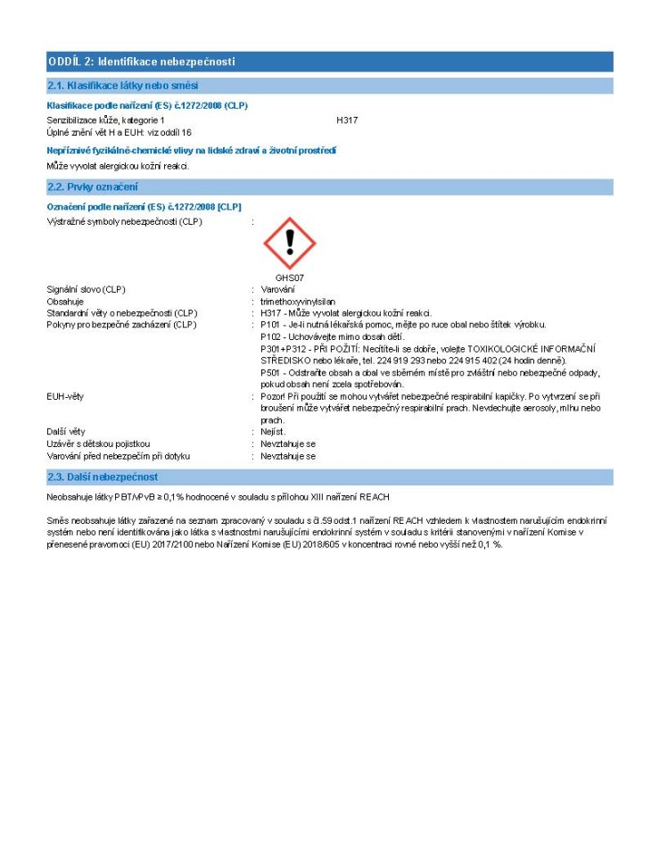 ceys 42507232 Total Tech Express bílý tuba 125ml