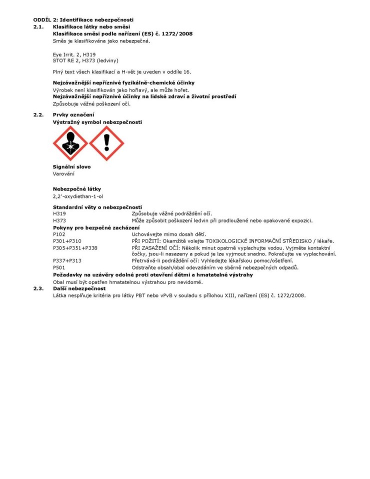 Brzdová kapalina SYNTOL HD 265 PLUS 500ml