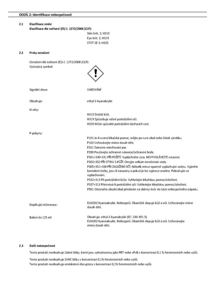 Den Braven 50700RL Lepidlo sekundové SUPER GLUE 3g