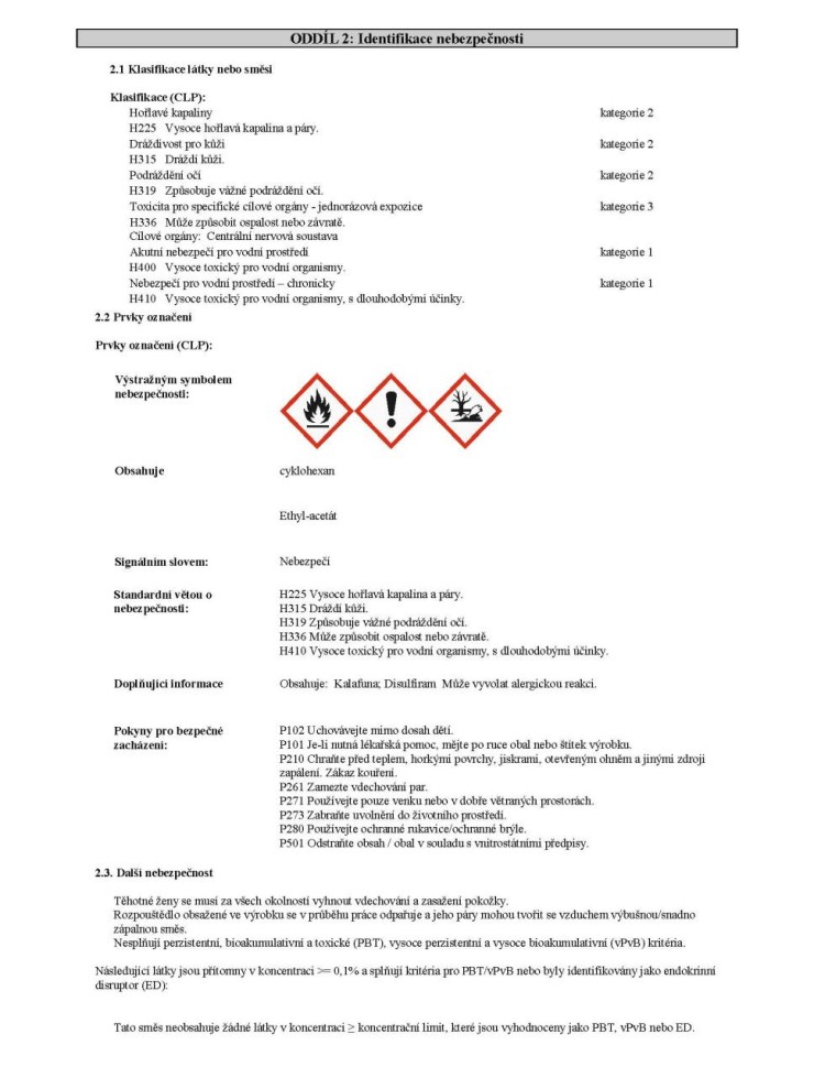 Pattex 340889 Lepidlo Chemoprén univerzál 50 ml