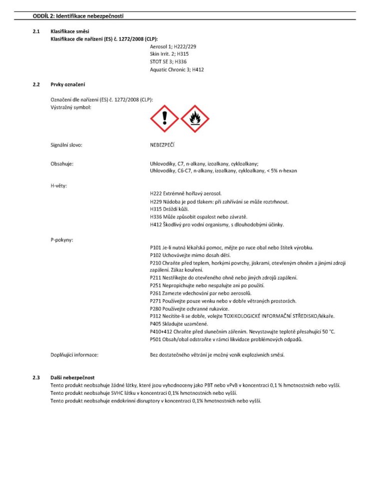 Mazivo teflonové sprej 400 ml Tectane 13.90