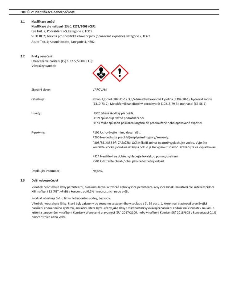 Kapalina chladící G11 AGROZET Antifreeze 25 L
