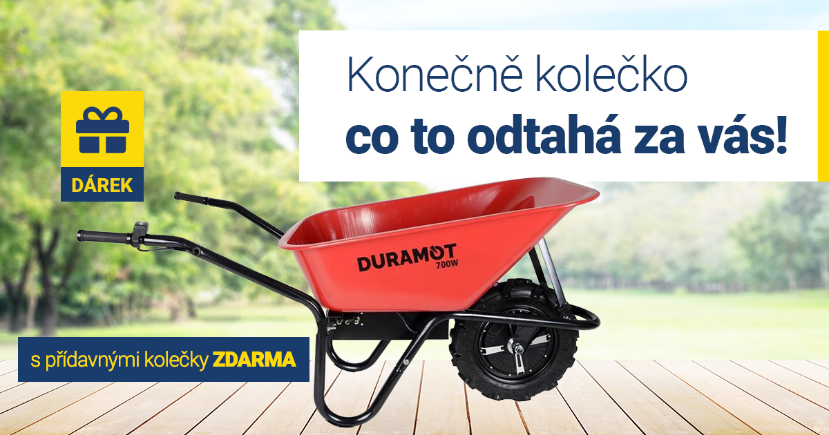 Kolečko, které to odtahá za vás!