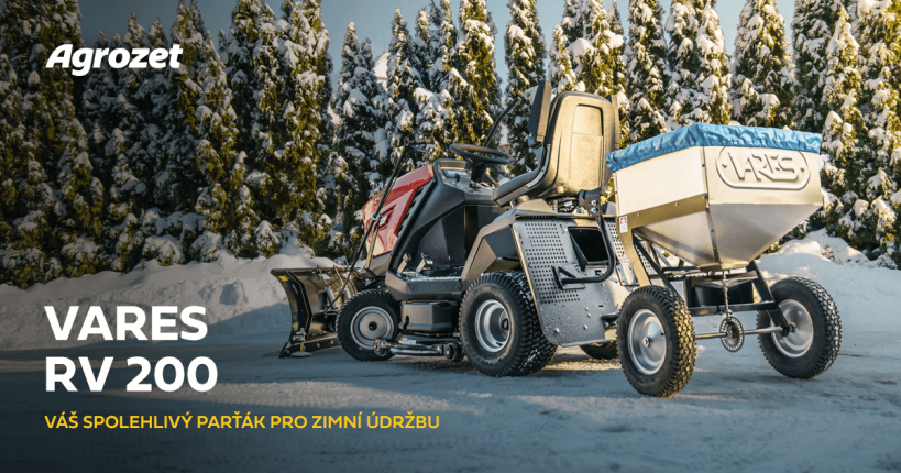 VARES RV 200: Váš spolehlivý parťák pro zimní údržbu