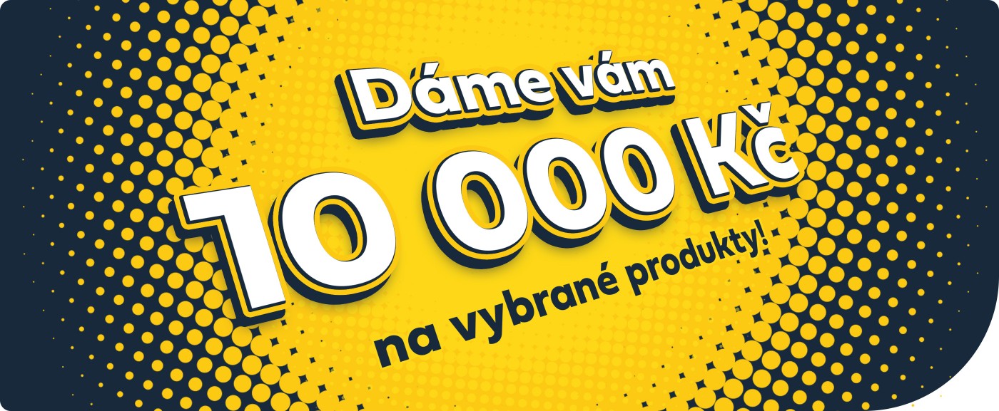 Posekali jsme ceny! Sleva 10 000 Kč na vybrané produkty!