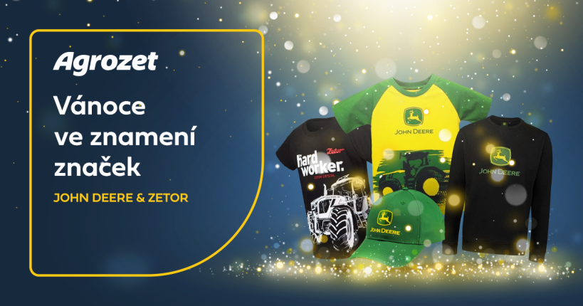 Vánoce ve znamení značek John Deere & Zetor
