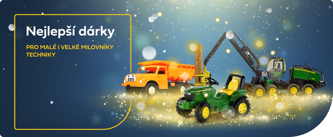 Dárky pro malé i velké milovníky techniky