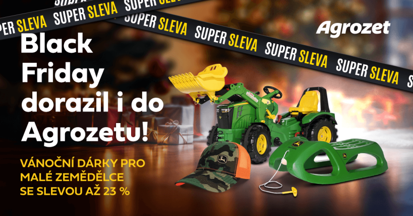 Black Friday dorazil i do Agrozetu!