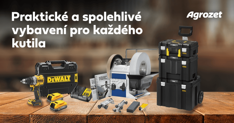 Praktické a spolehlivé vybavení pro každého kutila