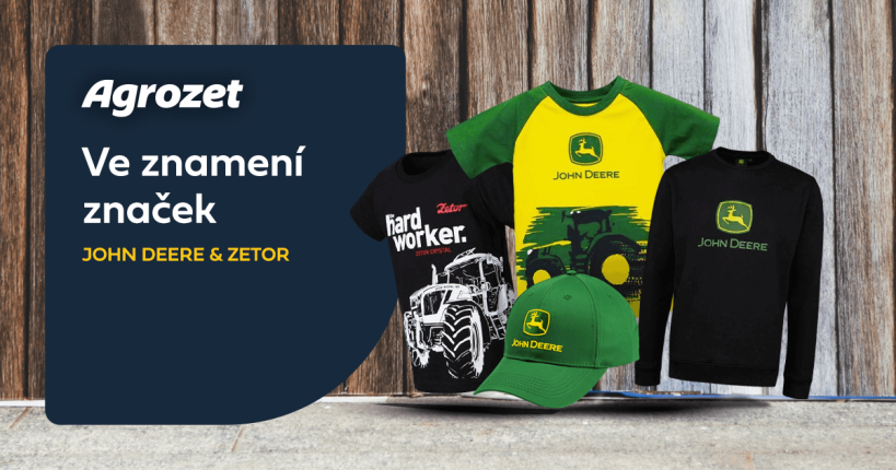 Styl na poli i ve městě – John Deere a Zetor