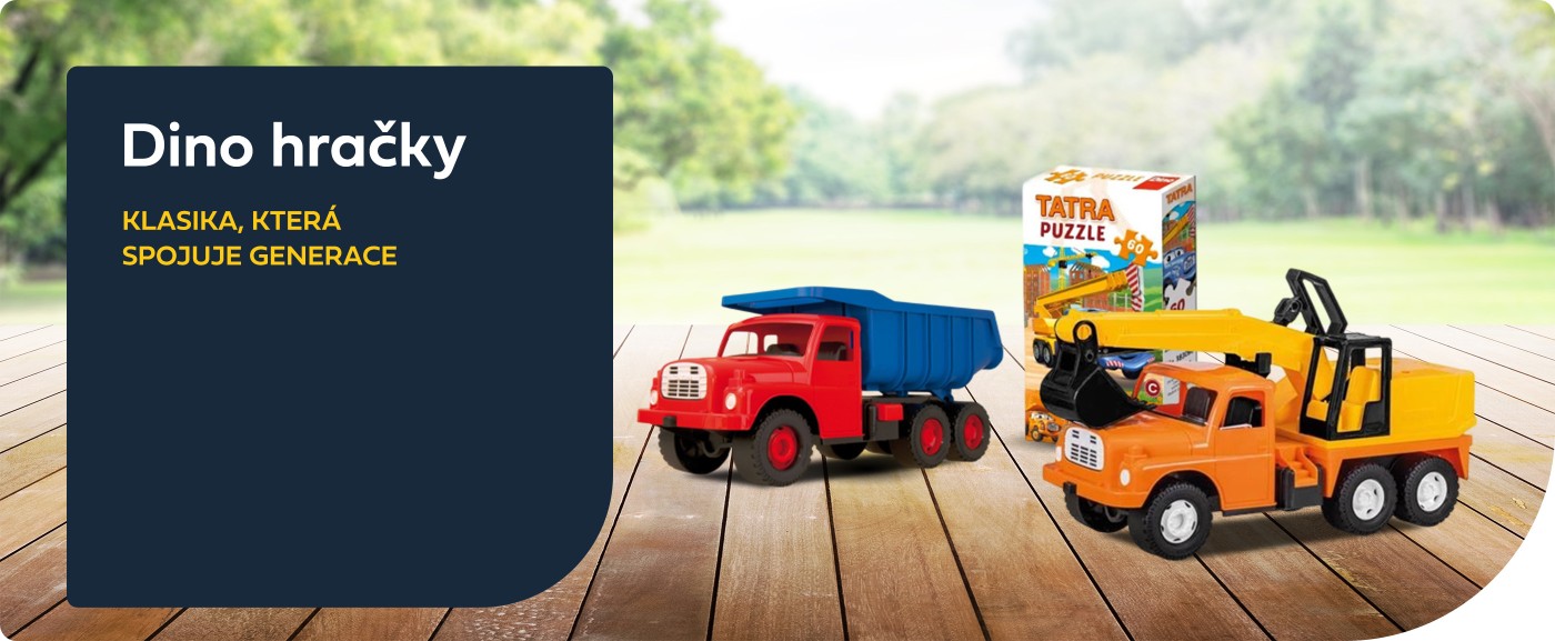 Dino hračky – nesmrtelné klasiky pro další generaci
