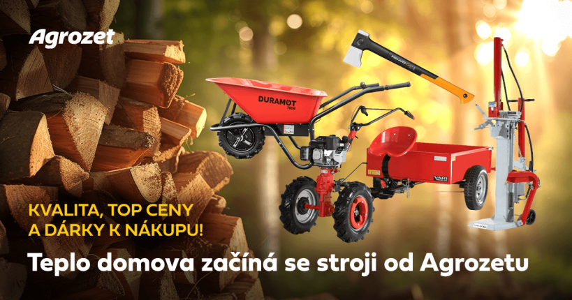 Příprava dřeva s Agrozetem: Maximální efektivita s kvalitní technikou