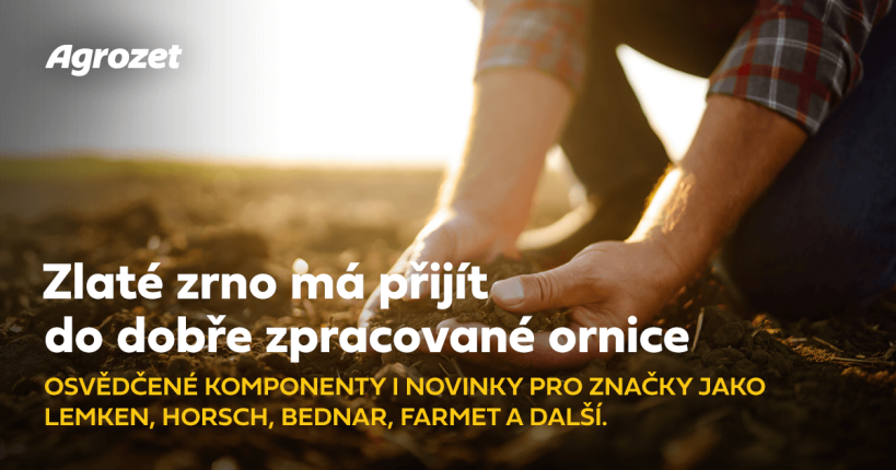 Zlaté zrno má přijít do dobře zpracované ornice
