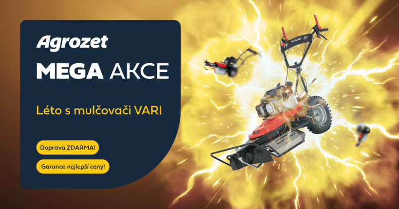 Léto s mulčovači VARI