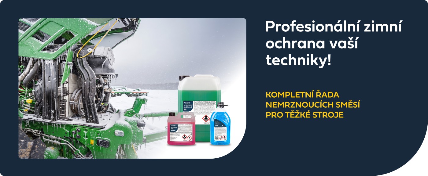 Profesionální zimní ochrana vaší techniky!