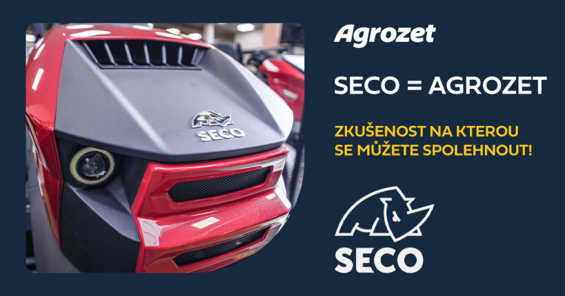 SECO = AGROZET, zkušenost na kterou se můžete spolehnout!