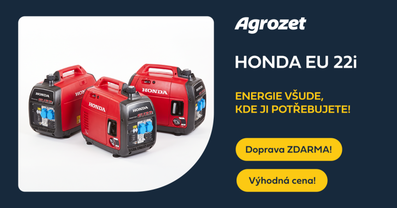 HONDA EU 22i. Energie všude, kde ji potřebujete!
