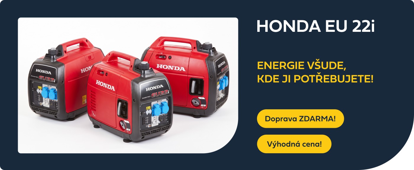 HONDA EU 22i. Energie všude, kde ji potřebujete!